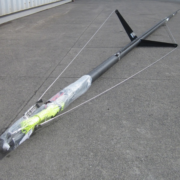 29er Mast with Blue Wave Shrouds, Forestay, Trap wires & Halyards