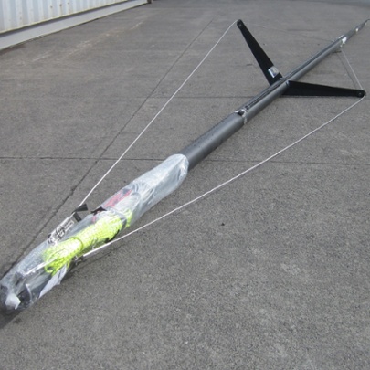 29er Mast with Blue Wave Shrouds, Forestay, Trap wires & Halyards