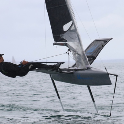 Bieker MOTH package- Inc Foils, Solid Wings, Deck Fairing, Aero mast post, trolley & top Cover