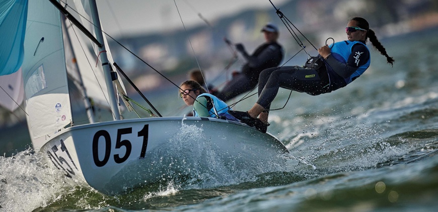 GRE women's team win overall 420 Junior European Champioships